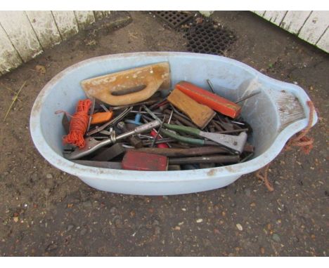 Tub full of tools&nbsp;