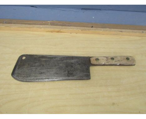 Vintage butchers cleaver made by John Crampton &amp; Co&nbsp;