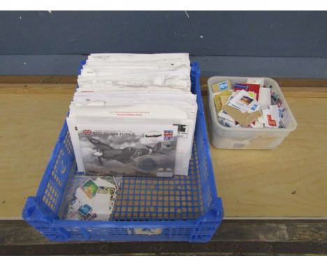 First day covers (mostly 1990's and 2000's) and stamps&nbsp;