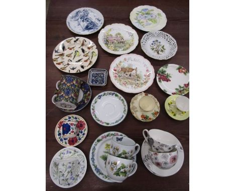 Emma Bridgewater, Royal Albert etc various plates and cups/saucers