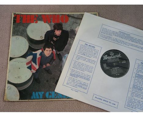The Who My Generation Original UK Mod Brunswick Classic - play tested. Brunswick LAT 8616 The vinyl is in good condition visu
