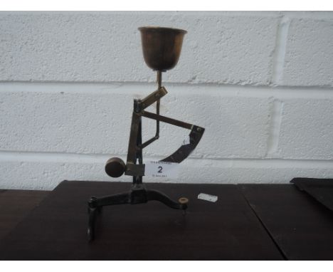 A set of vintage egg scales