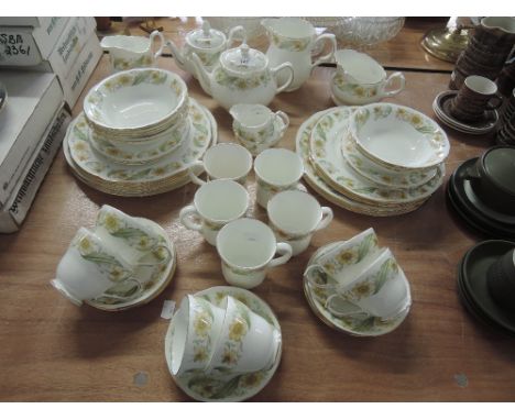 A Duchess 'Greensleeves' part dinner/tea service (49 pieces approx)
