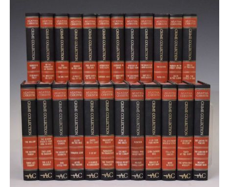 'Agatha Christie Crime Collection' - published by The Hamlyn Publishing Group, Ltd., 1969-1972, complete in twenty-four volum