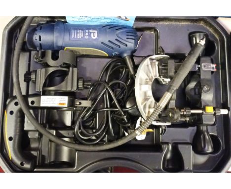 A Rotozip spiral rotary cutter - CLM700RTC in fitted case. 