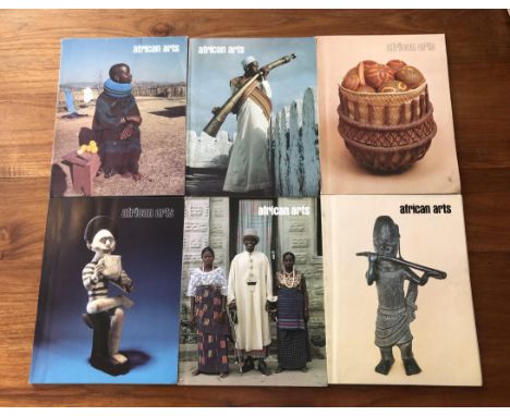   Collection of 19 issues of African Art, The James S. Coleman African Studies Center, University of California, Los Angeles 