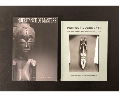  Perfect Documents Walker Evans and African Art, 1935, The Metropolitan Museum of Art. Herewith one catalogue of ‘Inheritanc