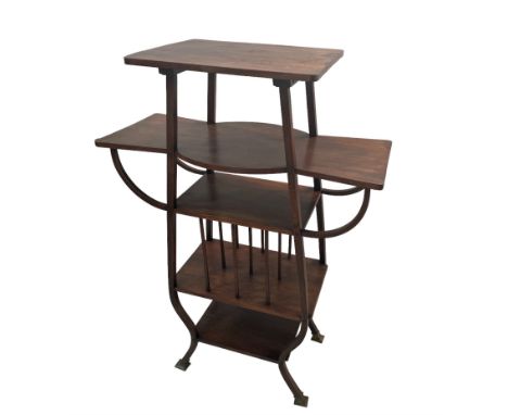 Michael THONET (1796-1871) Wooden shelf with five brackets - Weight: 12.40 kg - Shipping unavailable - Region: Autriche - Siz