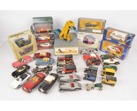 Modern and Postwar Diecast Vehicles (30+), vintage and modern private and commercial models, boxed examples, Dinky 564 Elevat
