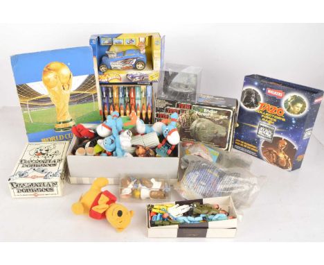 Various Toys including Star Wars boxes Macdonald's Toys 1986 World Cup Stickers  and other items  (qty) various Macdonald's s