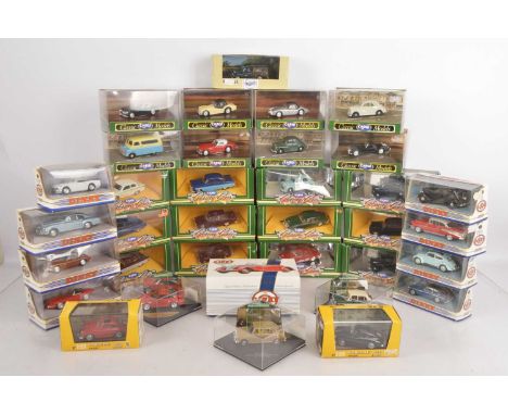 Modern Diecast Vintage Cars (35), all boxed/cased mainly private vehicles, Corgi Classics green box (20) includes one police 