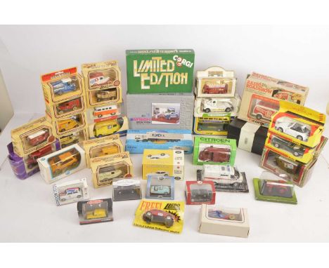 Modern Diecast Vehicles, all boxed/packaged, vintage and modern, private and commercial vehicles in various scales, Corgi, Pr