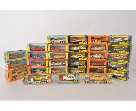 1960s and Later Solido and Norev Diecast Private and Competition Cars,  all boxed, many with wear/minor damage, Solido (27), 