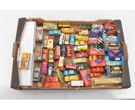 1970s and Later 1:64 Scale Diecast Vehicles (45), mainly modern private and commercial vehicles, boxed, examples, Matchbox Ne