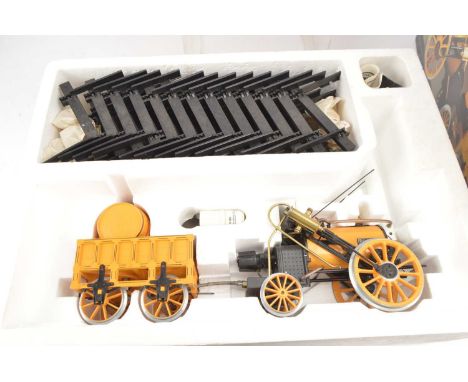 A Hornby G100 3½" Gauge Live Steam Stephenson's 'Rocket' Set, in original box, containing gas-fired 'Rocket', tender, track p