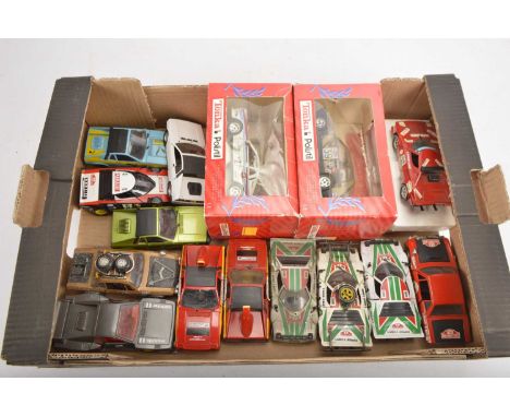 Vintage Polistil and Martoys 1:16/1:24/25 Scale mainly Competition Models (22 cars), boxed and unboxed, boxed, Polistil 1:16 