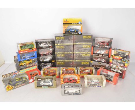 Modern Diecast Competition Models (33), all boxed/cased, 1:43 scale or similar, touring, rally, endurance, examples by, Brumm