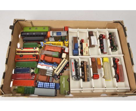 Modern Diecast 1:76 Scale Single Deck Public Transport Models and Vintage Commercial Vehicles (85+), all unboxed, in various 