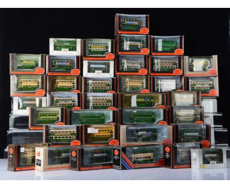 Exclusive First Editions 1:76 Scale London Region Double Deck Buses (33), all boxed vintage and modern vehicles in green live