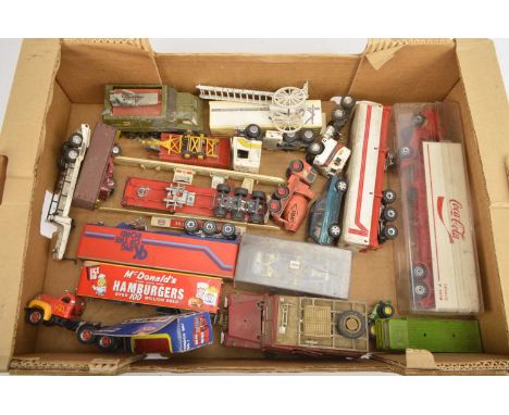 1960s and Later Playworn Diecast and Other Vehicles (50+), vintage and modern, commercial, private, military and models from 