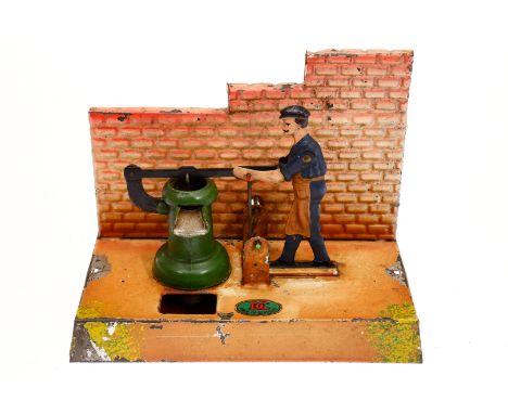 Doll Mann am Schöpfbrunnen, GL, LS, L 15, Z 3 ”Doll steam engine drive model”