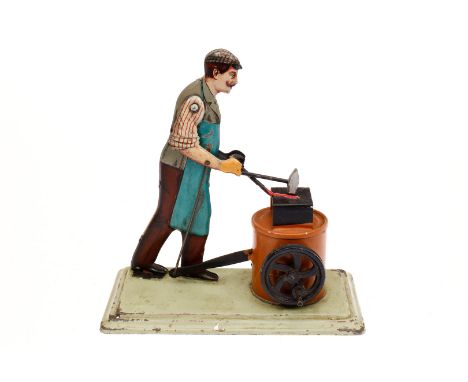 Bing Mann an Schmiede, HL und CL, L 13, noch Z 2 ”Bing steam engine drive model”