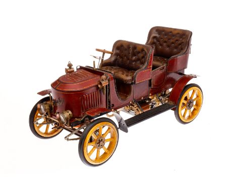 Livesteam Echtdampf-Oldtimer ”Stanley”, Model F Touring 20 HP, Holz/Blech, fein HL, offener Viersitzer mit Lederpolsterung, 2