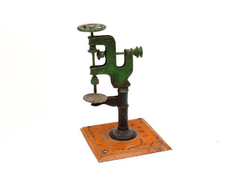 Antriebsmodell, Standbohrmaschine, uralt, HL, LS, H 13, Z 3 ”Steam engine drive model”