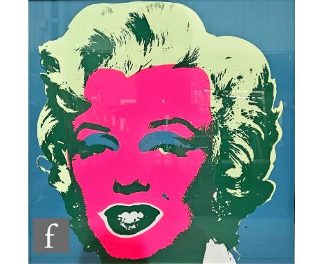 Sunday B. Morning / Andy Warhol - 'Marilyn', screen print, stamped verso 'fill in your own signature' and&nbsp;'published by 