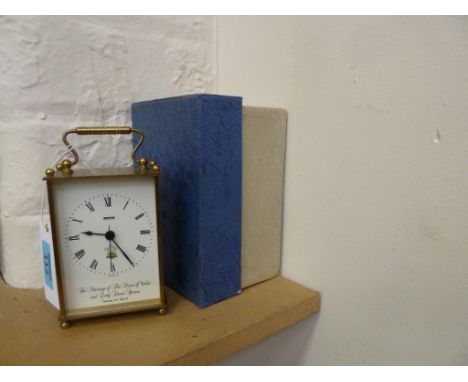 Smiths Royal Wedding Carriage Clock