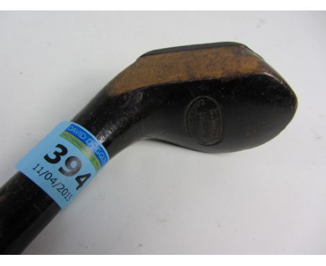 Sunday golf walking stick handle stamped G Watts Special Grange over Sands