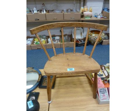 Ash child's stick back Windsor style chair