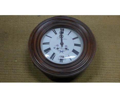 A French wall clock - Diameter 37cm 