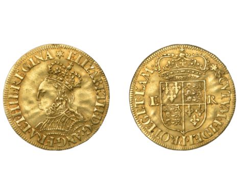 Elizabeth I (1558-1603), Milled coinage, gold Crown, mm. star, bust A [1561], 2.68g/6h (Borden & Brown 7 [O1/R1]; N 2020/1; S