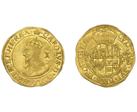 Charles I (1625-1649), Tower mint, Double Crown, Gp D, class IIa, mm. tun, bust 7a with unjewelled crown, 4.50g/9h (SCBI Broo