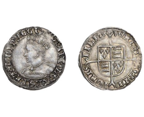Mary (1553-1554), Groat, mm. pomegranate, reads maria d g ang fra z hib regi, 2.11g/7h (N 1960; S 2492). A few light scratche