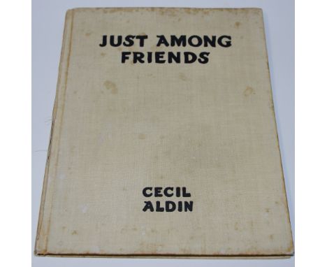 Aldin (Cecil), Just Among Friends; Pages From My Sketch Books, Eyre &amp; Spottiswood Ltd., London 1934, full page lithograph