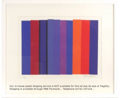TERRY FROST.*'Small Blue Timberaine.' Screen print. Signed & No.10/60. 32 x 44cm.