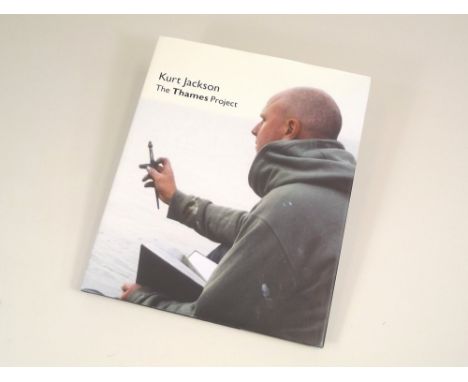 BOOK: KURT JACKSON. 'The Thames Project', First Edition 2006, Lemon Street Gallery.