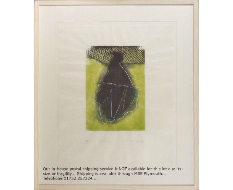MATTHEW HILTON.* 'Fowl 2.' Reduction block print. Signed, titled, dated 5/98 & No. 2/4. 61 x 48cm.
