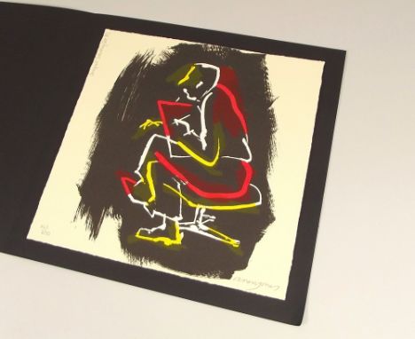 ALLEN JONES. A limited edition silkscreen print. Signed in pencil & numbered 647 of 650. Also, inscribed in pencil 'Designer'