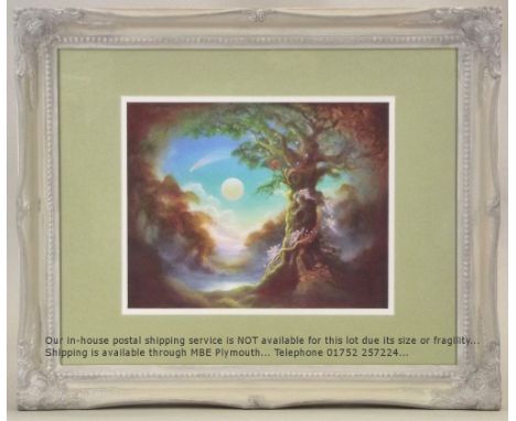 JACK SHALATAIN. 'The Faerie Tree.' Limited edition giclée print. Signed & titled to the reverse. 26 x 33cm.