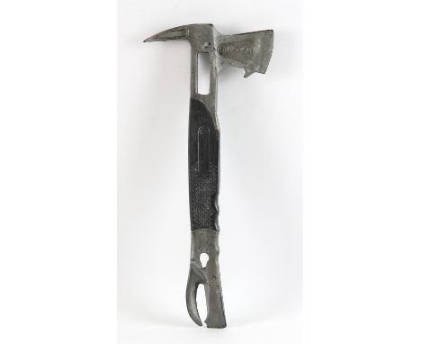 Criminal (2016) Original prop axe, as used by Jerico Stewart (Kevin Costner) hard rubber, L. 37cm, W. 15.5cm. Provenance: The