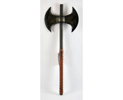 The Old Guard (2020) Original prop axe, screen used by Charlize Theron on horseback during the Flashbacks scenes, L. 81cm, W.