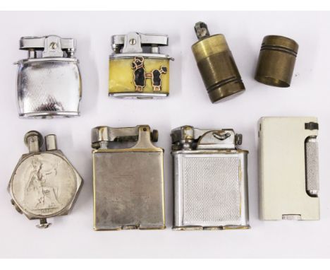 A group of seven vintage lighters