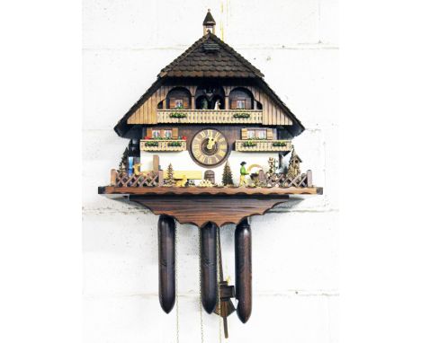 A contemporary German cuckoo clock