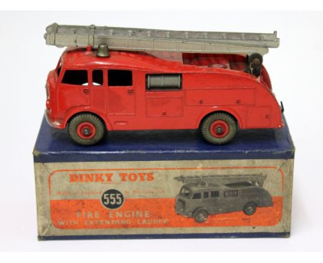 A Dinky Toys Fire Engine 555 - boxed