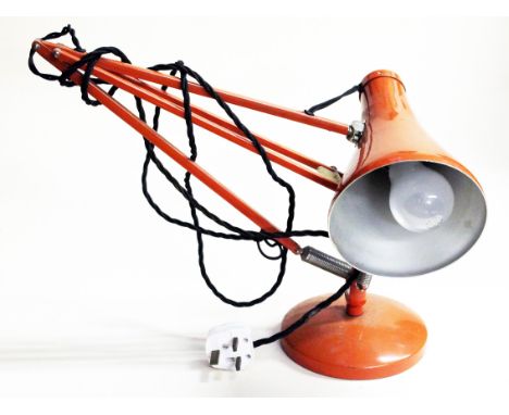 A Herbert Terry &amp; Sons Anglepoise lamp. Condition - not tested, general wear to include minor marks and scratches.