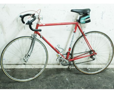 A Freddy Maertens Flandria Vanbergen vintage racing bicycle with Campagnolo/Shimano group set