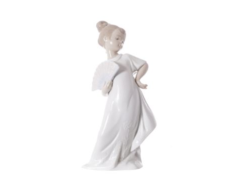 NAO PORCELAIN FIGURINE 23 cm. high; 10 cm. wide; 6 cm. deep